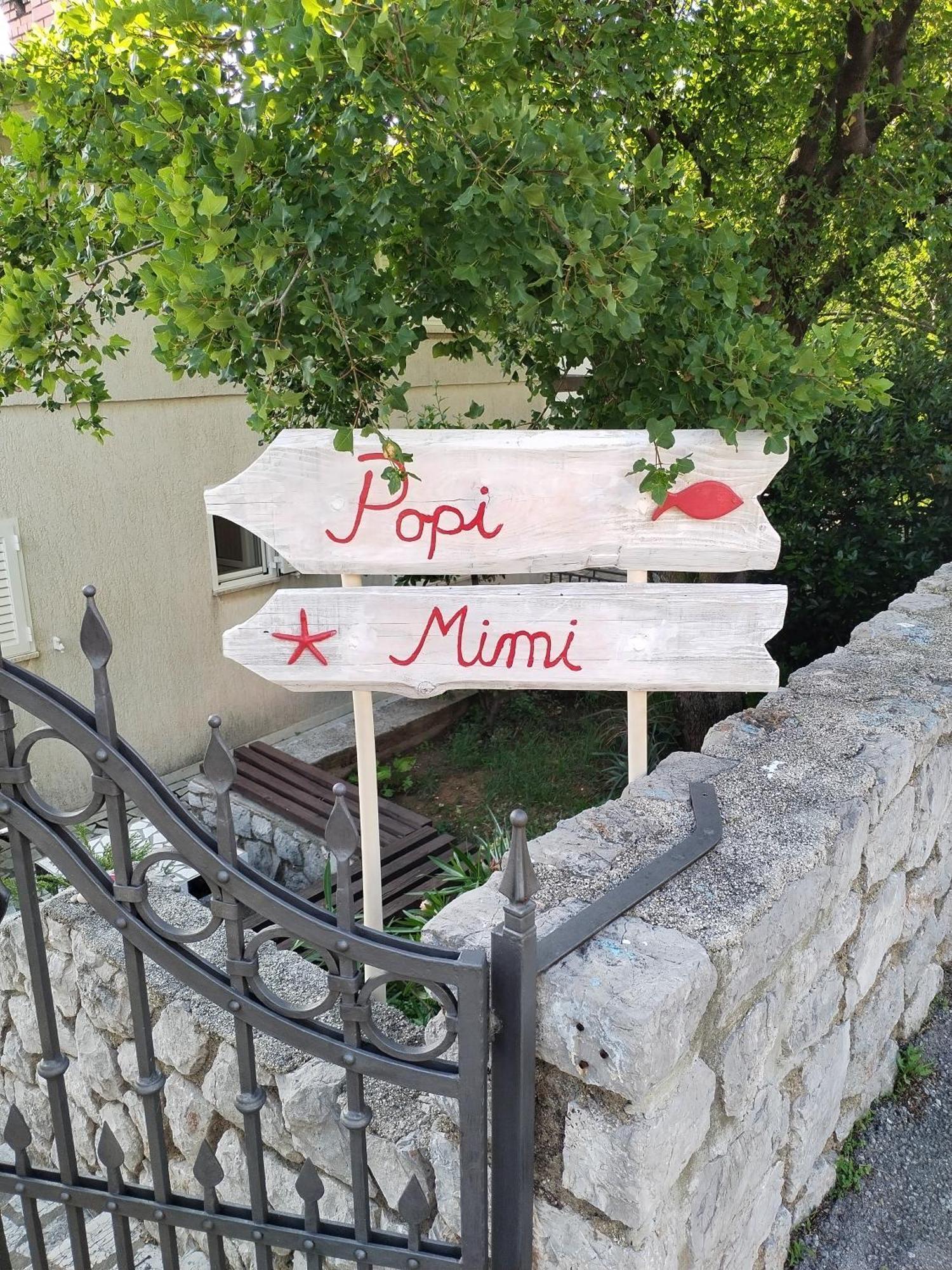 Apartman Mimi Klenovica Exteriér fotografie